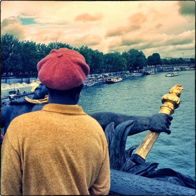 Paris: Pont Alexandre III sous la pluie